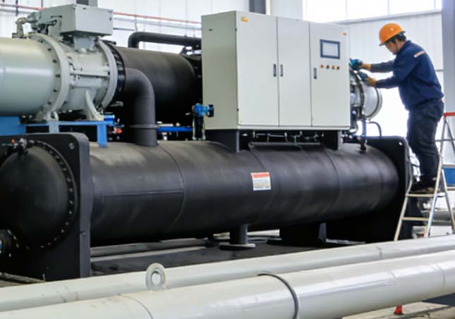 中央空调工程现场